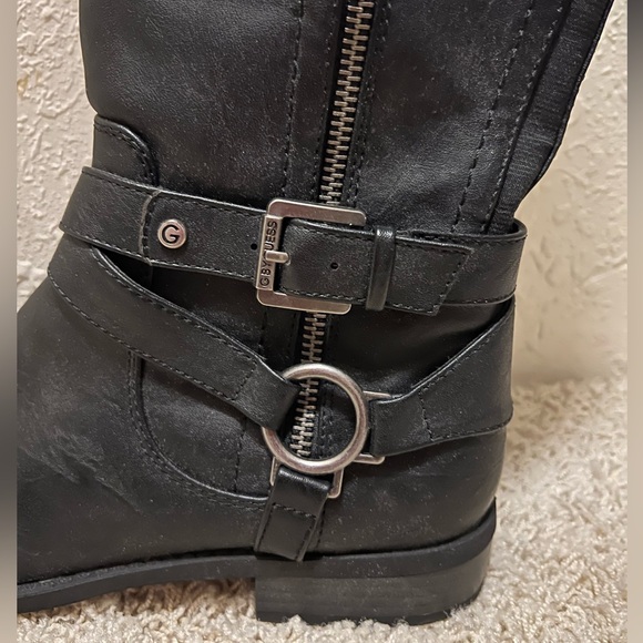 Black GUESS riding boots - Picture 4 of 6